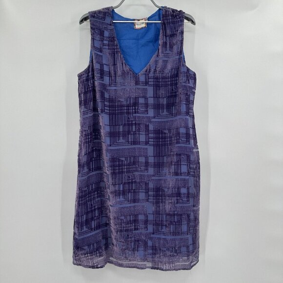 Eri + Ali Dresses & Skirts - Eri + Ali Anthropologie Women's Velvet Sleeveless Shift Dress - Size 12 - NWT